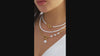Carica e riproduci video nel visualizzatore Galleria, Siria - TOP 2024 Collana dorata con filo di perle